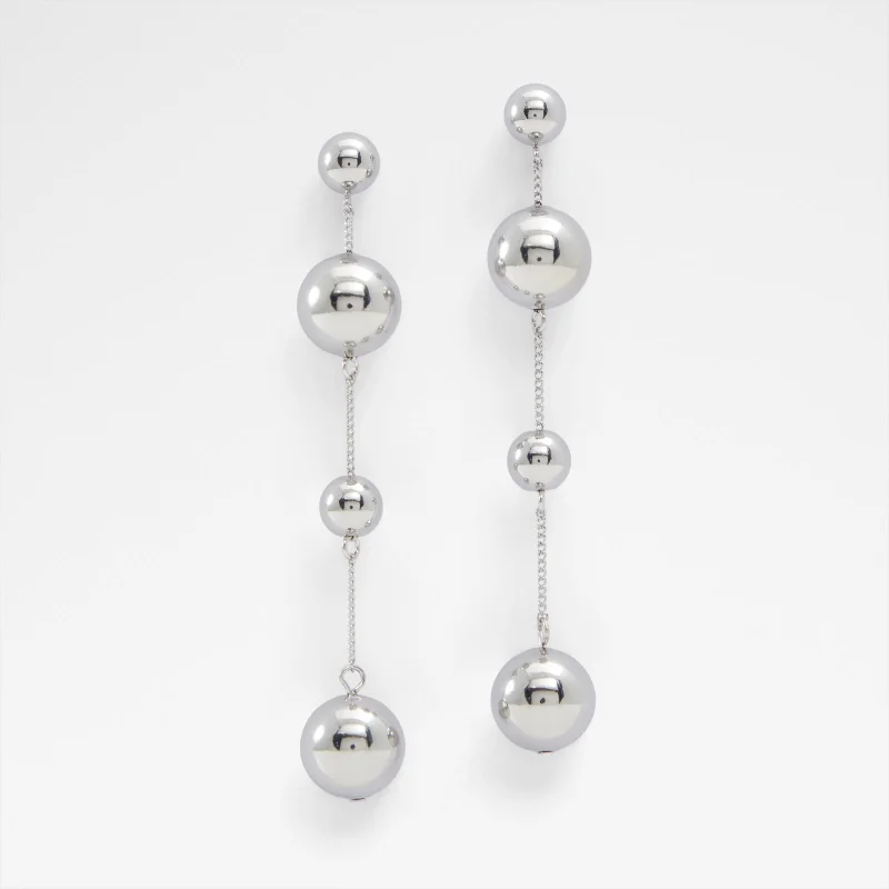 الدو ALLBUBBLES Silver-Tone Drop Earrings